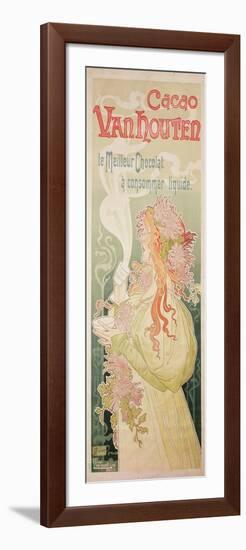 Poster Advertising Cacao Van Houten, Belgium, 1897-Privat Livemont-Framed Giclee Print