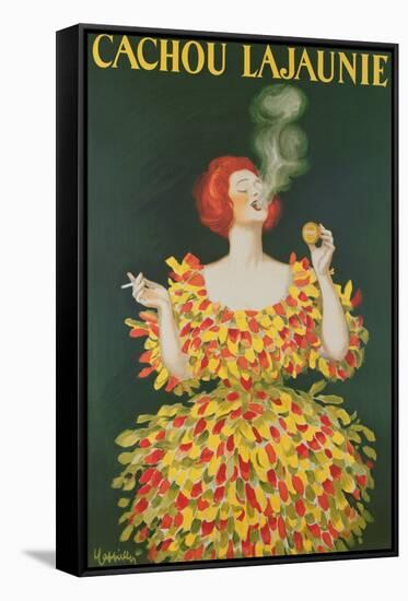 Poster Advertising Cachou Lajaunie-Leonetto Cappiello-Framed Stretched Canvas