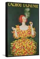 Poster Advertising Cachou Lajaunie-Leonetto Cappiello-Framed Stretched Canvas