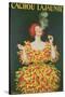 Poster Advertising Cachou Lajaunie-Leonetto Cappiello-Stretched Canvas
