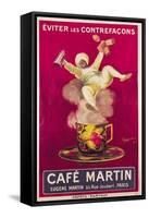 Poster Advertising 'Cafe Martin', 1921-Leonetto Cappiello-Framed Stretched Canvas