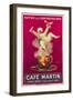 Poster Advertising 'Cafe Martin', 1921-Leonetto Cappiello-Framed Giclee Print