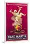 Poster Advertising 'Cafe Martin', 1921-Leonetto Cappiello-Framed Giclee Print