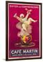 Poster Advertising 'Cafe Martin', 1921-Leonetto Cappiello-Framed Giclee Print