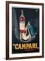 Poster Advertising Campari l'aperitivo-Marcello Nizzoli-Framed Art Print