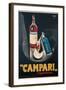 Poster Advertising Campari l'aperitivo-Marcello Nizzoli-Framed Art Print