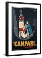 Poster Advertising Campari l'aperitivo-Marcello Nizzoli-Framed Art Print