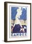 Poster Advertising 'Candee' Snowboots, 1929-null-Framed Giclee Print