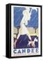 Poster Advertising 'Candee' Snowboots, 1929-null-Framed Stretched Canvas