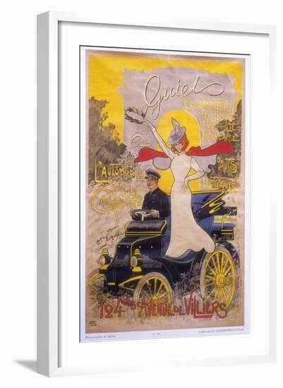 Poster Advertising Car Coachwork, 1899-Maurice Neumont-Framed Giclee Print