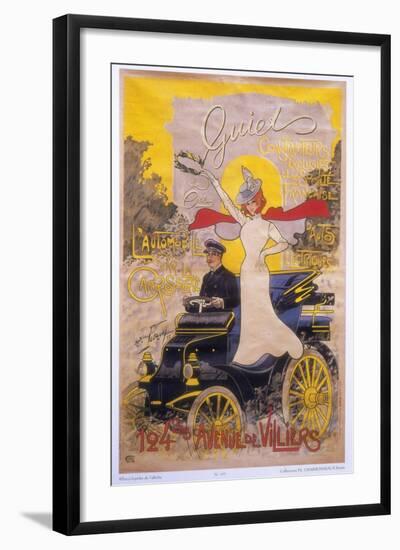 Poster Advertising Car Coachwork, 1899-Maurice Neumont-Framed Giclee Print