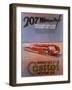 Poster Advertising Castrol, Featuring a Sunbeam Car, C1927-null-Framed Giclee Print