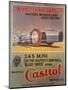 Poster Advertising Castrol Oil, Featuring Bluebird and Malcolm Campbell, Early 1930s-null-Mounted Giclee Print