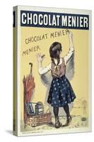 Poster Advertising Chocolat Menier, 1893-Firmin Bouisset-Stretched Canvas