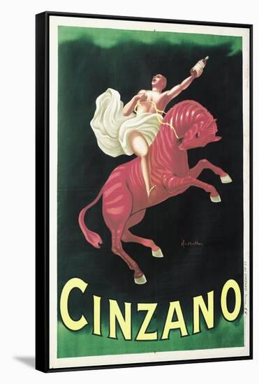 Poster Advertising Cinzano, 1925-Leonetto Cappiello-Framed Stretched Canvas