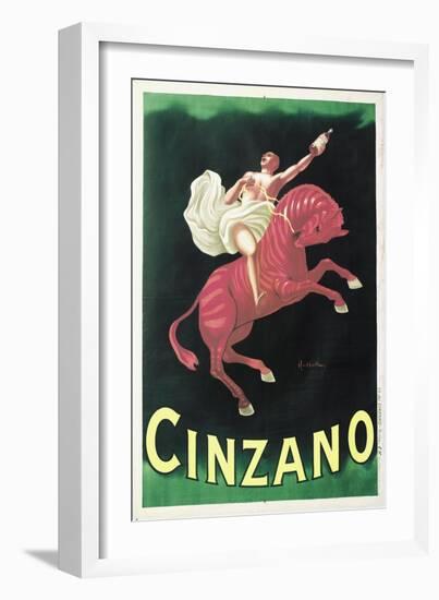 Poster Advertising Cinzano, 1925-Leonetto Cappiello-Framed Giclee Print