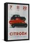 Poster Advertising Citroën Cars, 1934-null-Framed Stretched Canvas