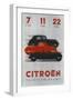 Poster Advertising Citroën Cars, 1934-null-Framed Giclee Print