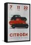 Poster Advertising Citroën Cars, 1934-null-Framed Stretched Canvas