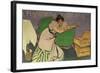 Poster Advertising Codorniu Champagne (Colour Litho)-Ramon Casas i Carbo-Framed Giclee Print