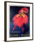 Poster Advertising Cognac Distilled by Richard and Pailloud-Jean D'Ylen-Framed Giclee Print