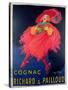 Poster Advertising Cognac Distilled by Richard and Pailloud-Jean D'Ylen-Stretched Canvas