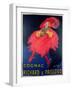 Poster Advertising Cognac Distilled by Richard and Pailloud-Jean D'Ylen-Framed Giclee Print