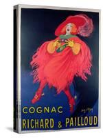Poster Advertising Cognac Distilled by Richard and Pailloud-Jean D'Ylen-Stretched Canvas