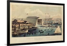 Poster Advertising 'Continental Works, Greenpoint Brooklyn', Published by Endicott and Co-null-Framed Giclee Print