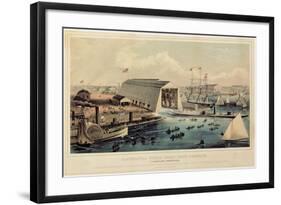 Poster Advertising 'Continental Works, Greenpoint Brooklyn', Published by Endicott and Co-null-Framed Giclee Print