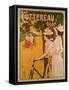 Poster Advertising Cottereau and Dijon Bicycles-Ferdinand Misti-mifliez-Framed Stretched Canvas