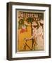 Poster Advertising Cottereau and Dijon Bicycles-Ferdinand Misti-mifliez-Framed Giclee Print