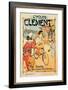 Poster Advertising 'Cycles Clement', Pre Saint-Gervais (Colour Litho)-French-Framed Giclee Print