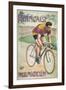 Poster Advertising Cycles 'La Francaise' on 'Michelin' Tyres-Privat Livemont-Framed Giclee Print