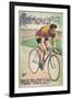 Poster Advertising Cycles 'La Francaise' on 'Michelin' Tyres-Privat Livemont-Framed Giclee Print