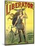 Poster Advertising 'Cycles Liberator' from Pantin, Printed by Kossoth Et Cie, Paris-Pal-Mounted Giclee Print