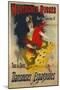 Poster Advertising 'Danseuses Espagnoles' at the Boulevard Des Capucines, Paris-Jules Chéret-Mounted Giclee Print