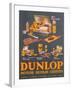 Poster Advertising Dunlop Products-null-Framed Giclee Print