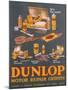 Poster Advertising Dunlop Products-null-Mounted Giclee Print