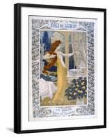 Poster Advertising 'Eau De Lubin', C.1900-Eugene Grasset-Framed Giclee Print