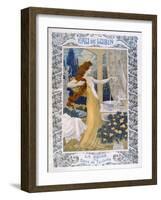 Poster Advertising 'Eau De Lubin', C.1900-Eugene Grasset-Framed Giclee Print