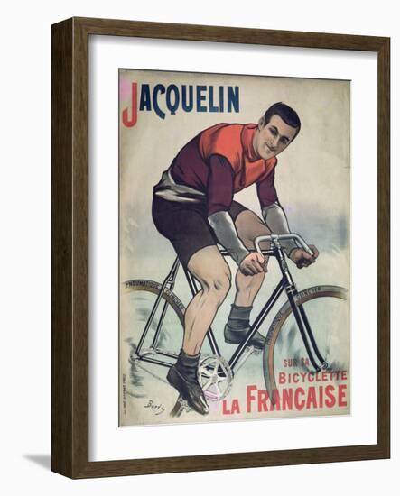 Poster Advertising Edmond Jacquelin-null-Framed Giclee Print