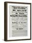 Poster Advertising Edmund Kean (1787-1833) in 'Richard III' at the Theatre Royal, Haymarket, 1832-null-Framed Giclee Print