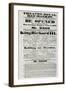 Poster Advertising Edmund Kean (1787-1833) in 'Richard III' at the Theatre Royal, Haymarket, 1832-null-Framed Giclee Print