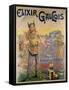 Poster Advertising 'Elixir Gaulois', 1895-Georges Blott-Framed Stretched Canvas