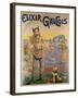 Poster Advertising 'Elixir Gaulois', 1895-Georges Blott-Framed Giclee Print