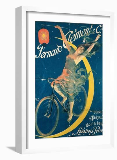 Poster Advertising 'Fernand Clement' Bicycles-Pal-Framed Giclee Print