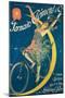 Poster Advertising 'Fernand Clement' Bicycles-Pal-Mounted Giclee Print