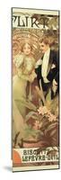 Poster Advertising 'Flirt' Biscuits by 'Lefevre-Utile', 1899-Alphonse Mucha-Mounted Giclee Print