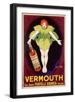 Poster Advertising 'Fratelli Branca' Vermouth, 1922-Jean D'Ylen-Framed Premium Giclee Print